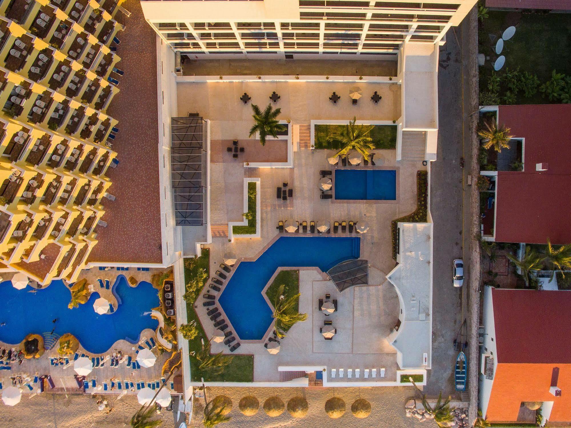 Ocean View Beach Hotel Mazatlán Esterno foto