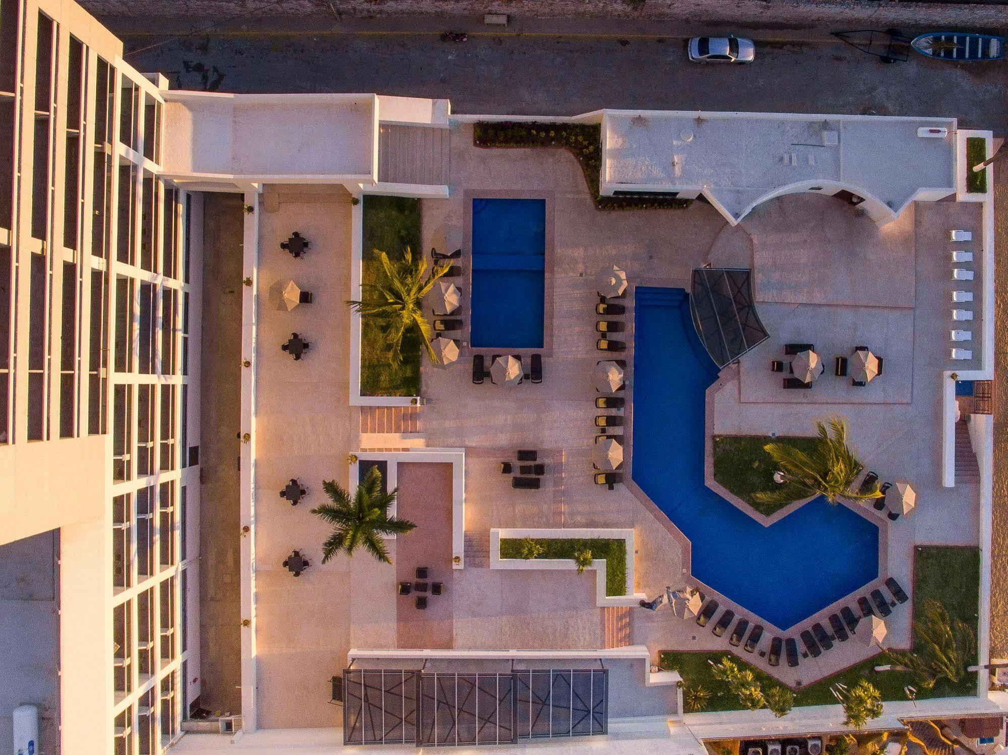 Ocean View Beach Hotel Mazatlán Esterno foto
